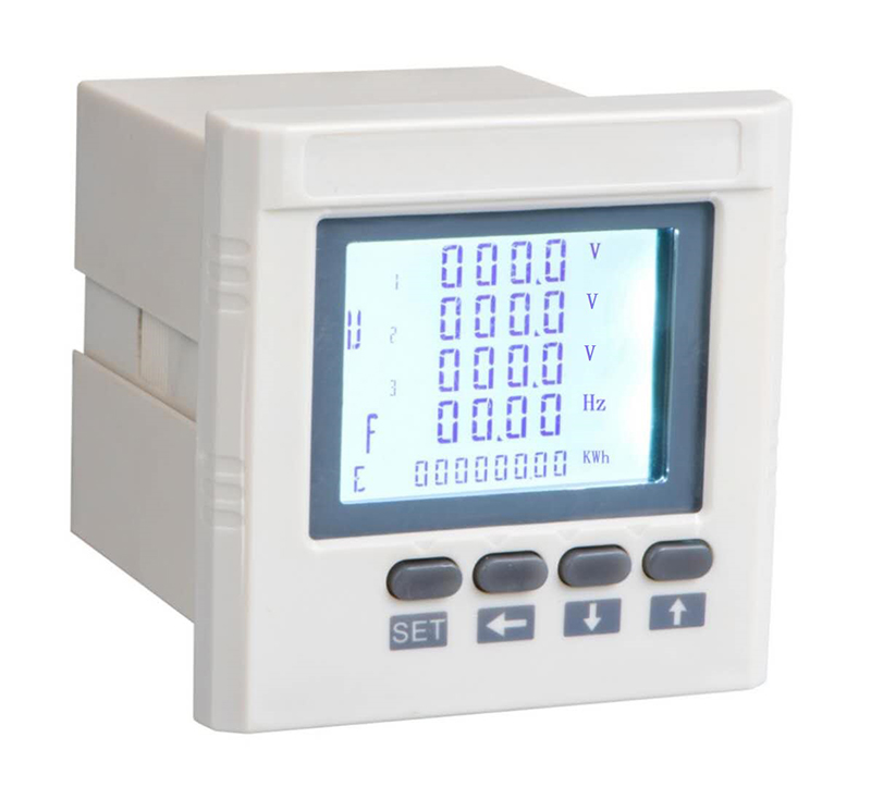 DRY系列交流电压表单相/三相 LCD液晶显示变比可调