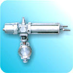 气动薄膜活塞调节蝶阀