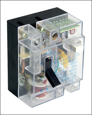 DZL18-20透明盖漏电断路器